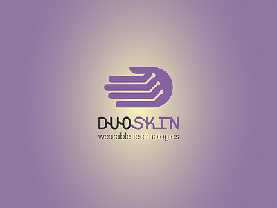 Logo for MIT project DuoSkin branding invite logo logo design