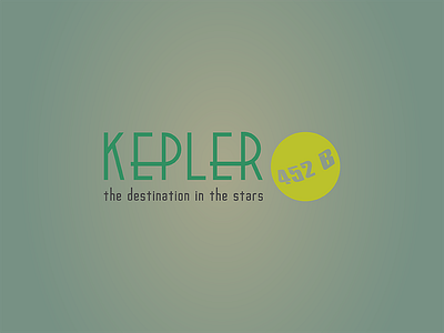 Logo for Kepler 452B branding invite logo logo design