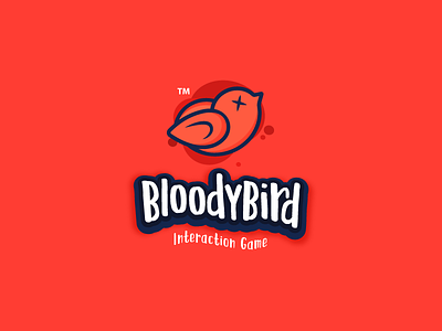 Bloody Bird artwork bloodybird game gamelogo graphic design illustration logo vector