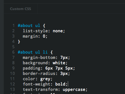 CSS Textarea code css dark landr textarea