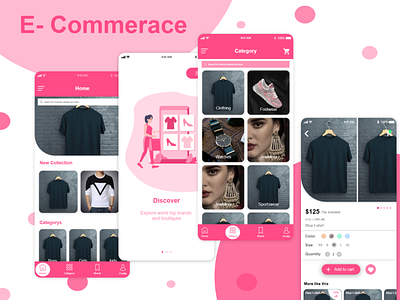 E-Commerace e commerce e shop illustrator design mobile app design online shop online shopping online store photoshop design sketchapp ui design ux design xd design