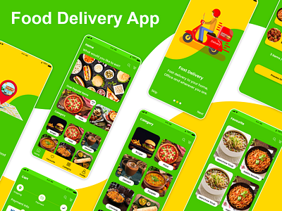 Food Delivery App food app food delivery app illustrator design mobile app design online order photoshop design restaurant app sketchapp ui desgin ux design xd design