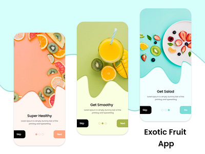 Exotic fruit app