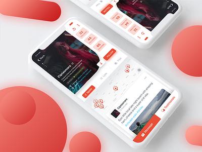 Profile User design uiux mobile design