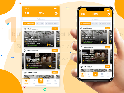 Design App for Museums, Museums, Zoos, Nature Parks design app design uiux homescreen landing page mobile design museum app