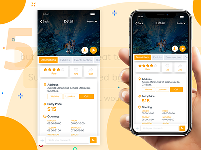 Design App UI/UX for Museums, Zoos, Nature Parks Detail app app design category app design app design uiux detail app feed app follow home screen landing page login mobile design onboarding