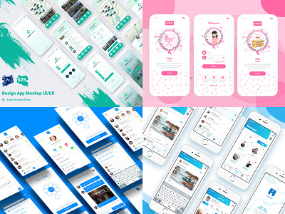 #Top4Shots from 2018 app app design design design app design uiux detail app home screen mobile design