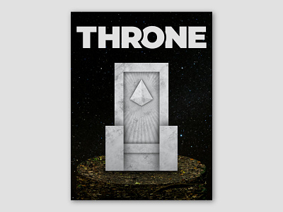 Throne design illustration poster poster art poster design print throne visual art visual design