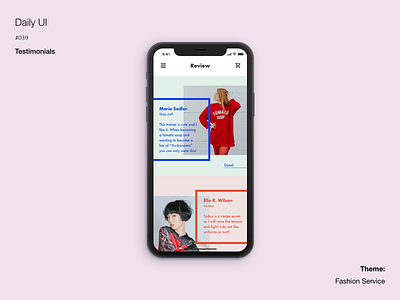DailyUI 039 Testimonials