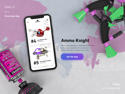 Daily UI #74 Download App