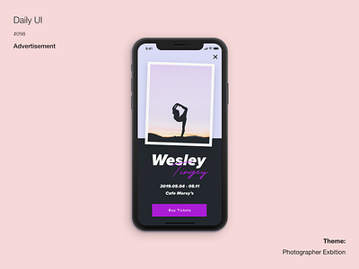 Daily UI #098 Advertisement