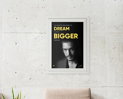 Inception bold clean design download free hardy inception inspirational minimal motivational movie poster startup tom tom hardy typography