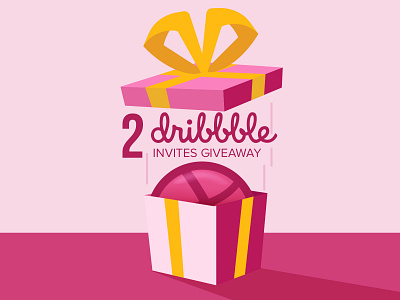 2 Dribbble Invites Giveaway!