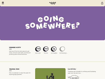 Another Room — Going Somewhere another room blog cannabis concierge design editorial guide ui ux