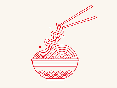 Ramen illustration