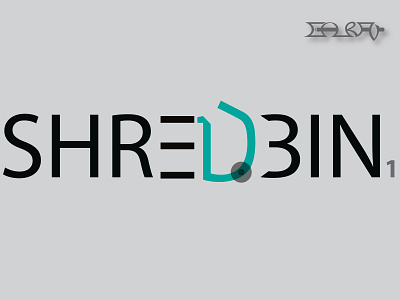 Shred-Bin (logo design) bin brand branding design graphic graphics identity illustration logo logo design pictogram pictograms typography visual