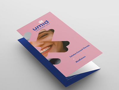 Umid Brochure - Marketing for a Counselling institute branding brochure brochure design brochure layout brochure mockup butterfly communication counselling design flat flyer flyer artwork graphics illustration logo marketing mind minimal typography vector