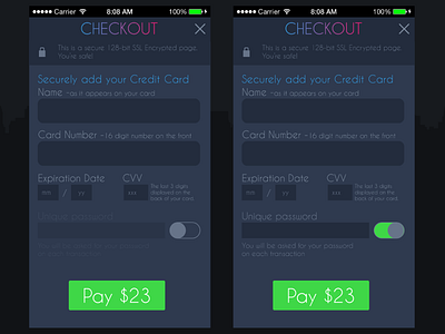 Dailyui 002 credit card form 002 credit card form dailyui design digital interface ui design