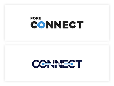 ForeConnect Logo Concept committee communication connect design fore infinity logo relationship sharp team