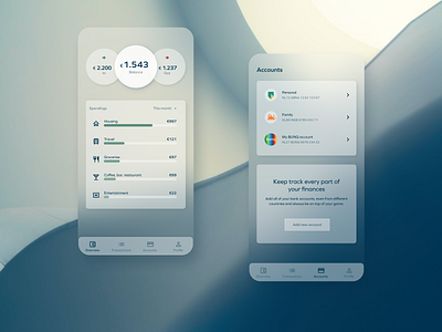 Personal Finances App UI Design 30daychallenge 30daysofdesign app banking app finance app fintech fintech app product design ui