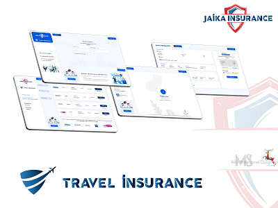 Jaika Insurance | Travel Insurance branding design graphic design illustration insurance logo motion graphics typography vector web website