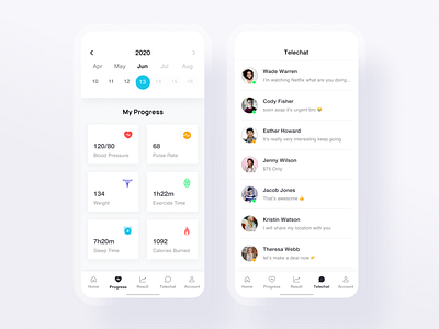 Healthy App UI Concept