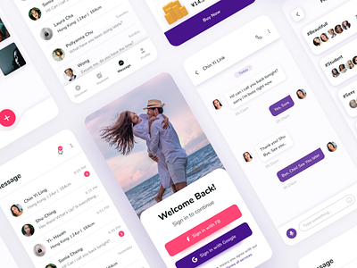 Dating Mobile App UI Concept