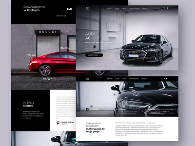 Car Detailing Company - MDB car cars website design landing page minimalism minimalistic ui uidesign uiux web design webdesign website wordpress