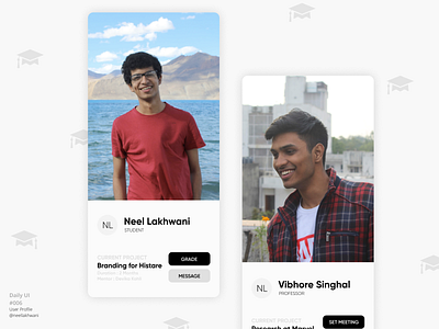User Profile | Daily UI #006