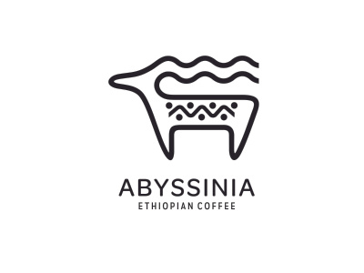 logo ethiopian coffee abyssinia coffee design ethiopian logo
