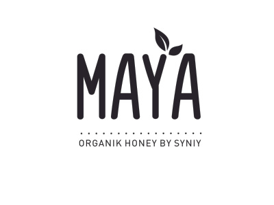 logo Maya design honey logo maya organik