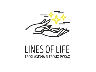 Lines of line logo