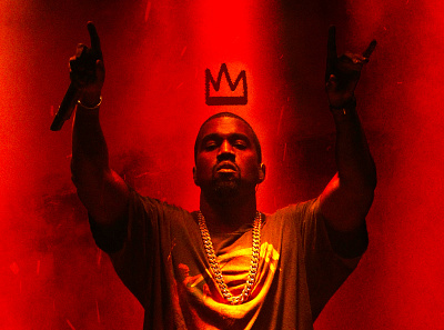 Visuel - Kanye West branding design hiphop illustration kanye west kanyewest king media music rap thesaurap thesaurap.fr thésaurap thésaurap.fr