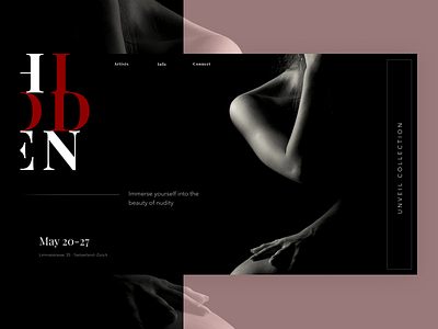 Nude photography exhibition