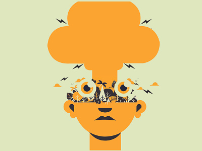 Open Mind design illustration vector