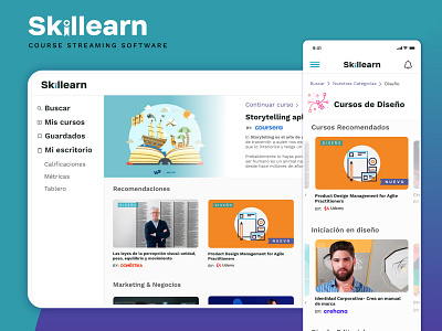 Skillearn - Course Streaming UI