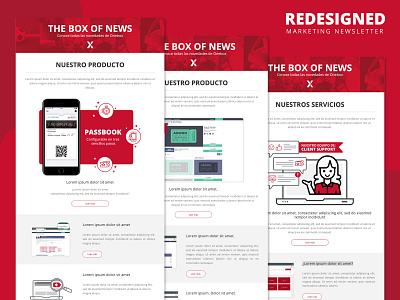 Newsletter redesigned newsletter newsletter design user experience user interface web design website design