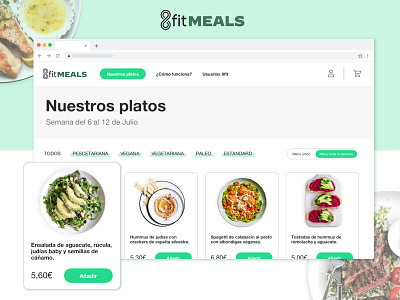 8fitMEALS - Food Delivery Website