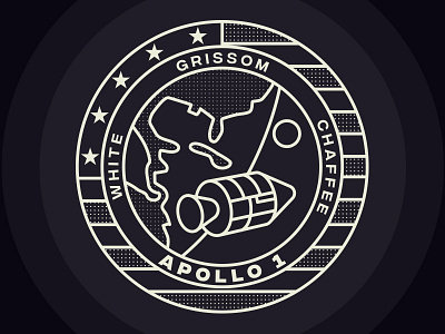 Apollo - Mission Patch Apollo 1