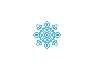 Snowflake Icon christmas design icon icon a day iconography icons illustration snowflake snowflakes ui winter