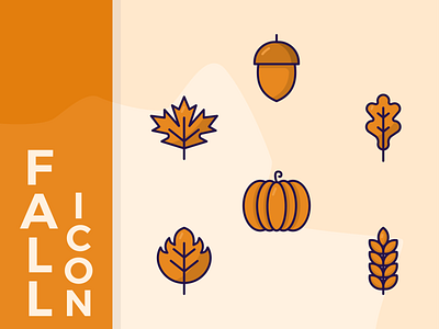 Fall Icon action button design icon icon a day iconography icons icons set outline filled ui