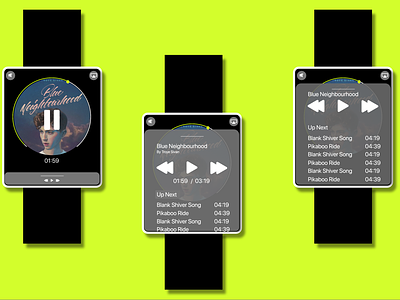 25th of 100 days of design(#dailyui 009) watch music app