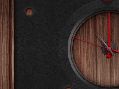 Clock App Coming Soon app button gui iphone photoshop typography ui