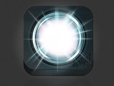 App Icon app button gui interface iphone photoshop typography