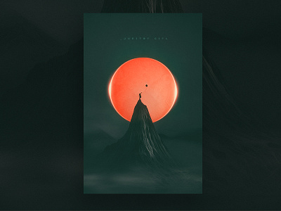 Jupiter Girl art homepage illustration jupiter orange planet render