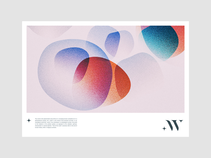 World Colors branding clean editorial homepage illustration landingpage photoshop texture typography ui