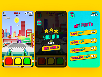 Traffic Jam 3d colorful game gaming gaming app illustration