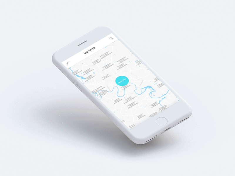 Minimal Travel App app concept cool app interaction minimal motion russia travel travel ui ux