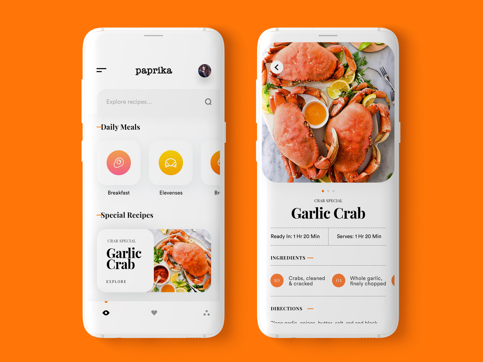 Paprika App Redesign by Sameer Gurav on Dribbble
