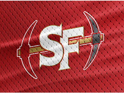 San Francisco 49ers Concept Logo 49ers concept football logo nfl san francisco san francisco 49ers